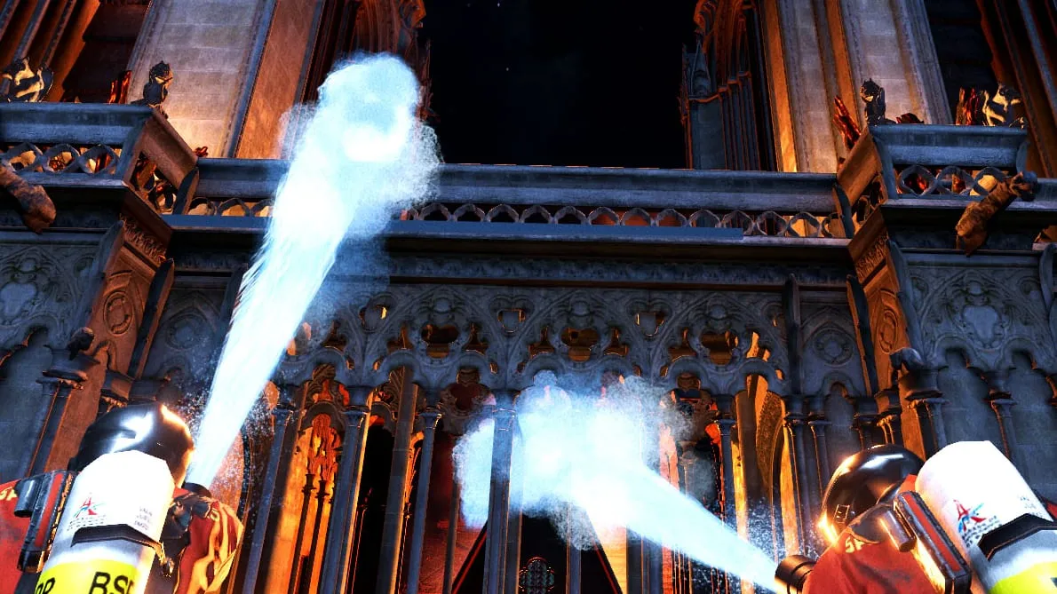 Escape Notre-Dame on Fire oyun görüntüsü 1