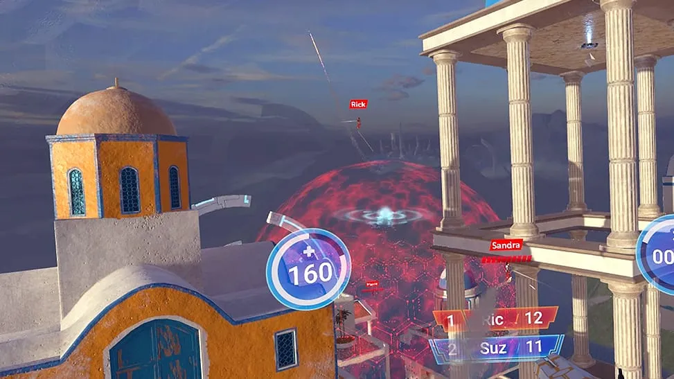 Spielszene aus Skyfront VR, Bild 1