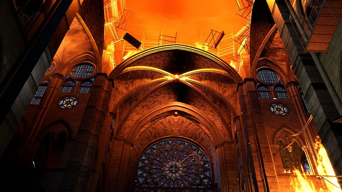 Escape Notre-Dame on Fire oyun görüntüsü 2