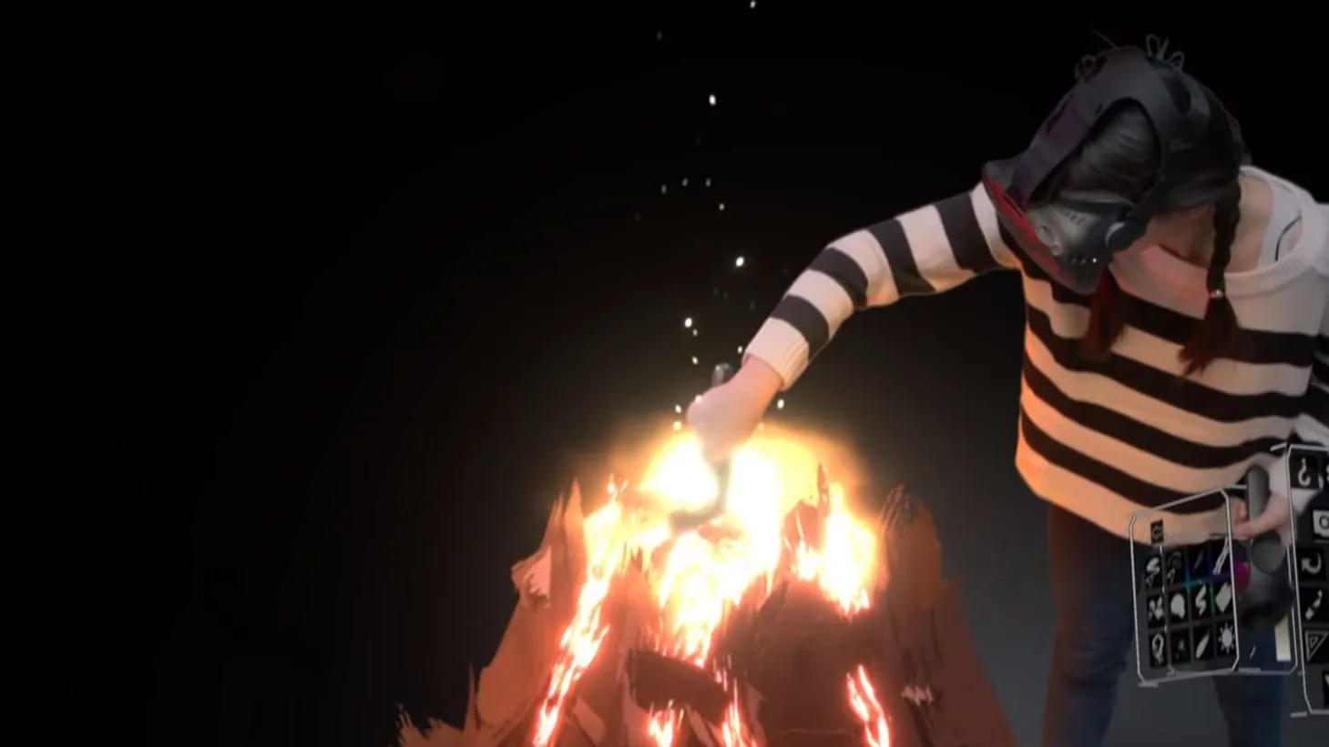 Spielszene aus Tilt Brush, Bild 2