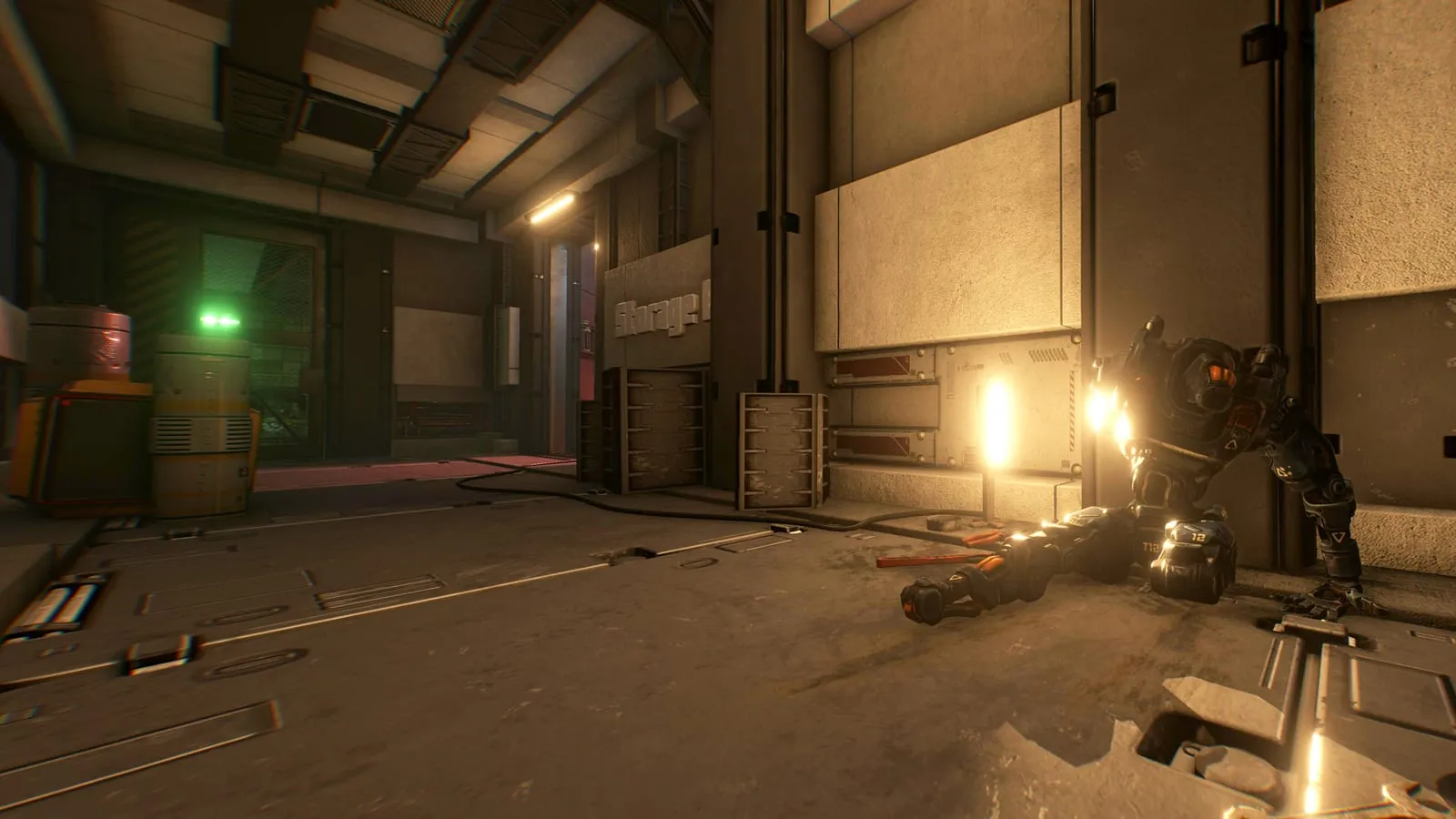 Cyberpunk VR oyun görüntüsü 2