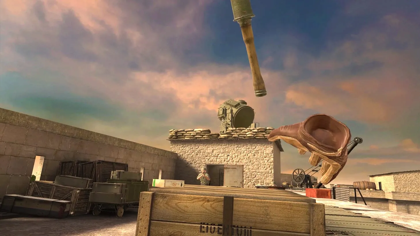 Spielszene aus Sniper Elite VR, Bild 2