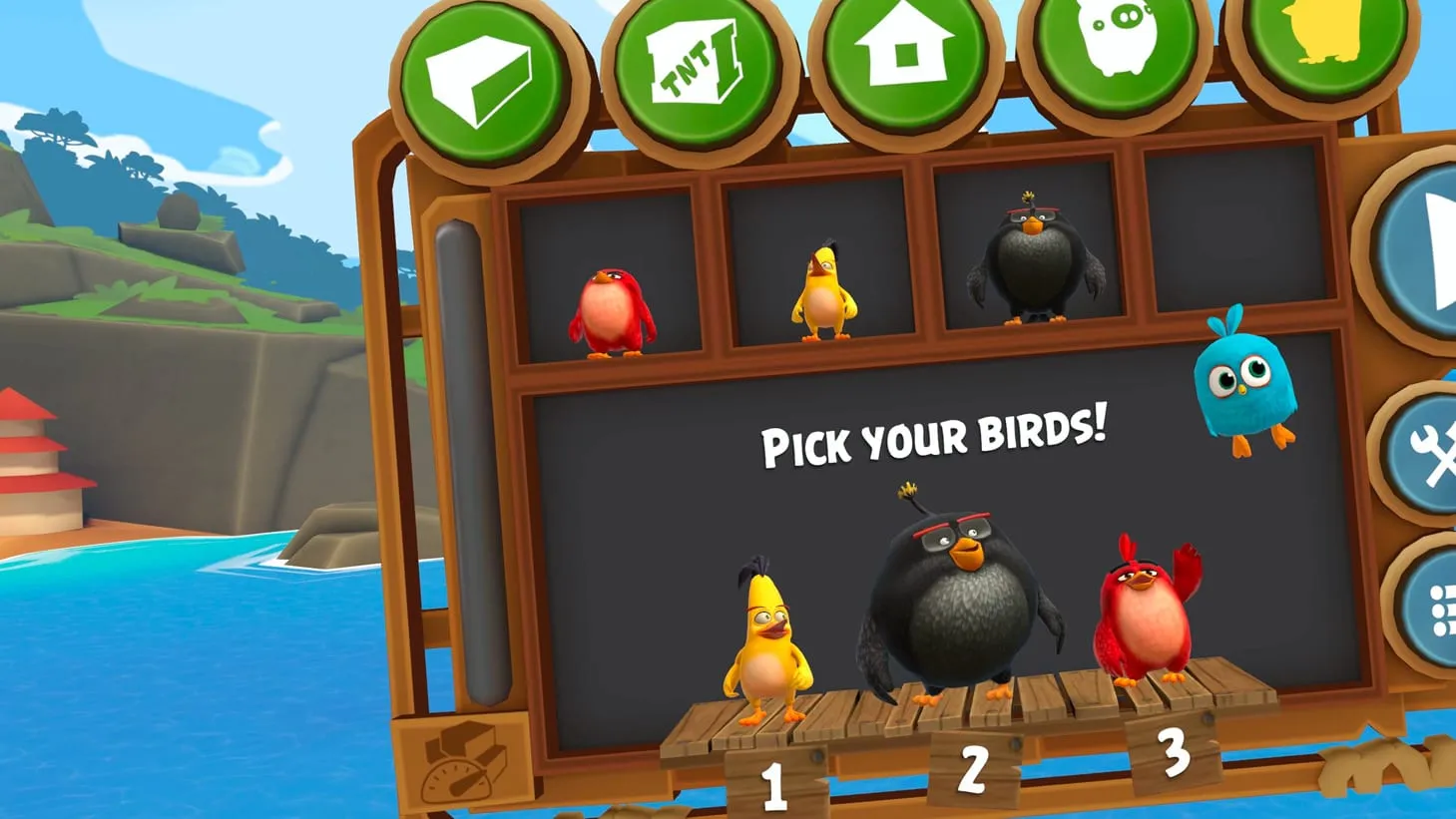 Angry Birds VR: Isle of Pigs oyun görüntüsü 3