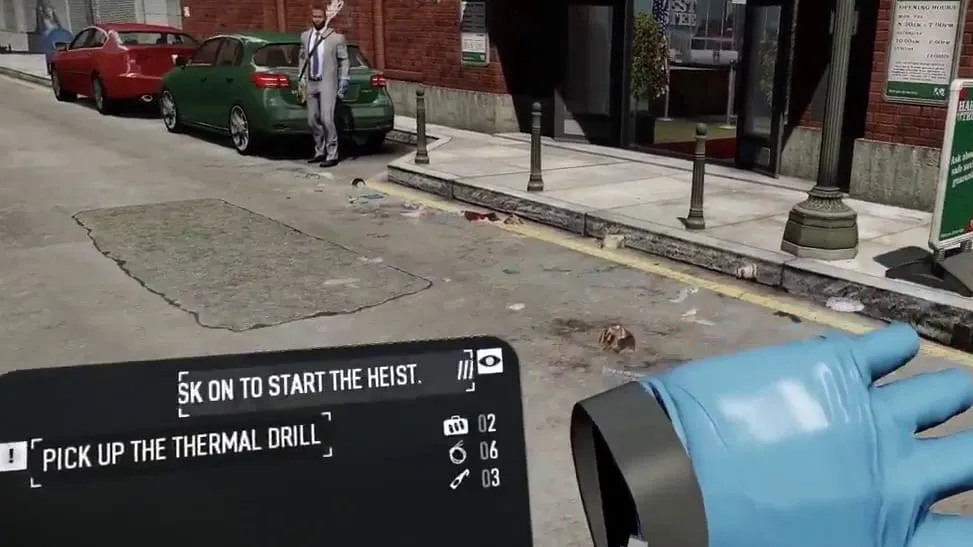 Payday 2 VR oyun görüntüsü 3